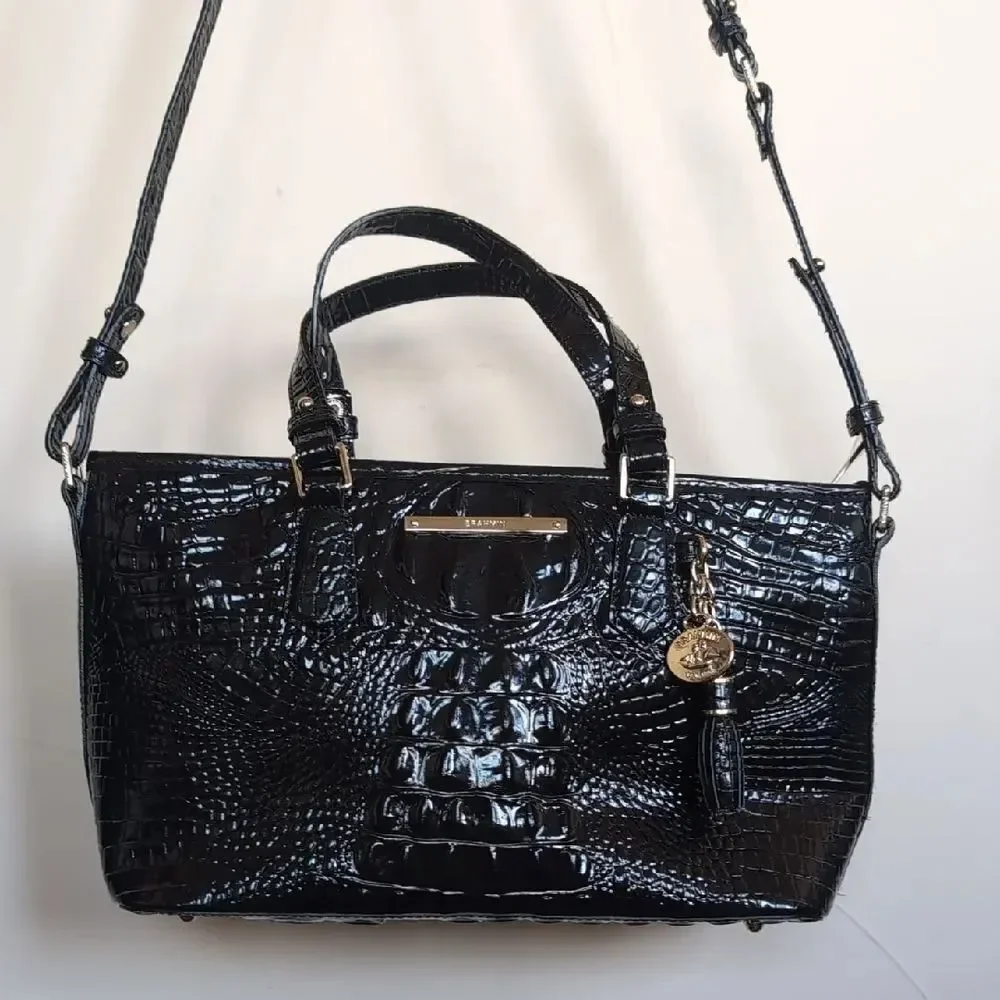 BRAHMIN MINI ASHER ♣️Melbourne Black NWOT